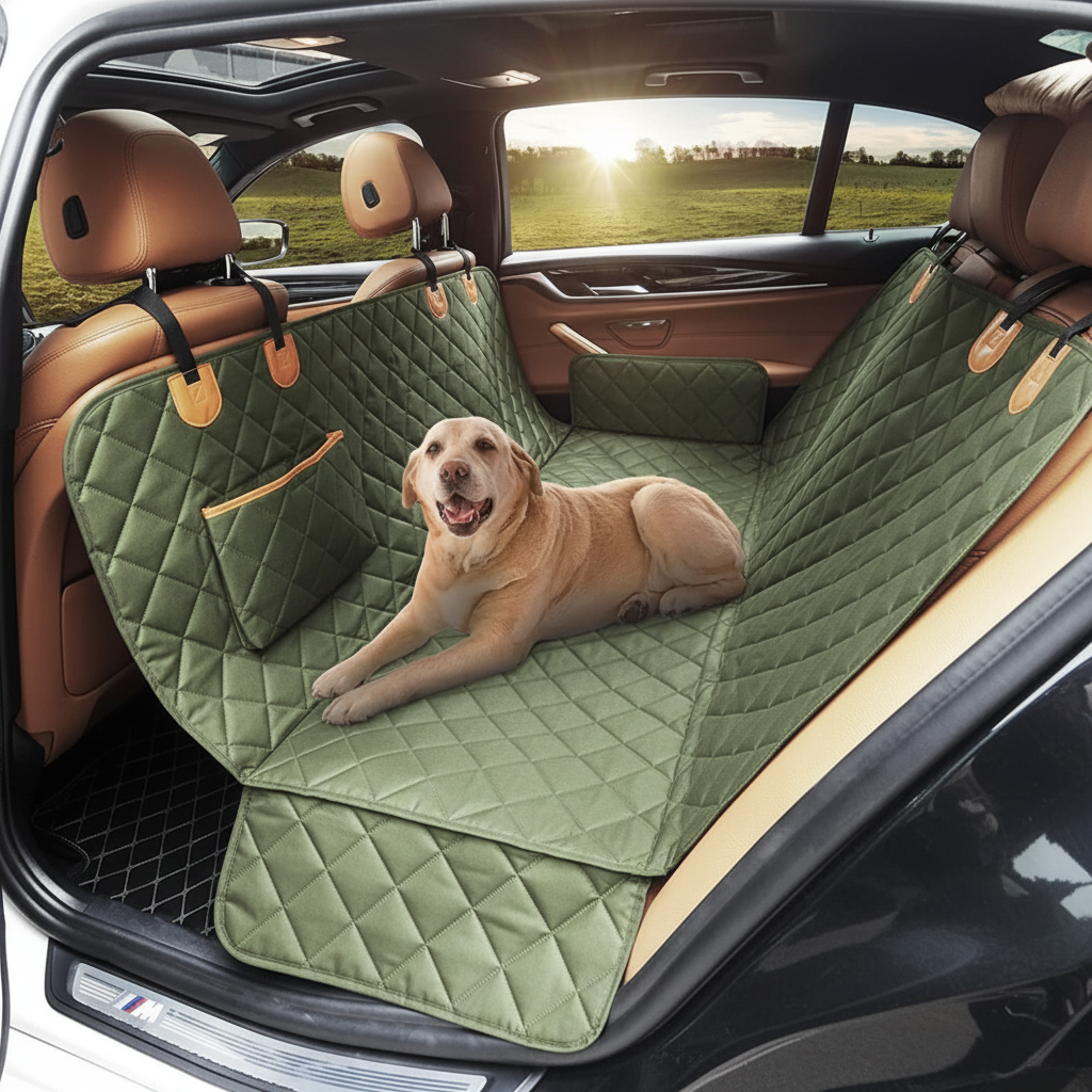 Pet Car Travel Rear Seat Cushion Dog Travel Toilet