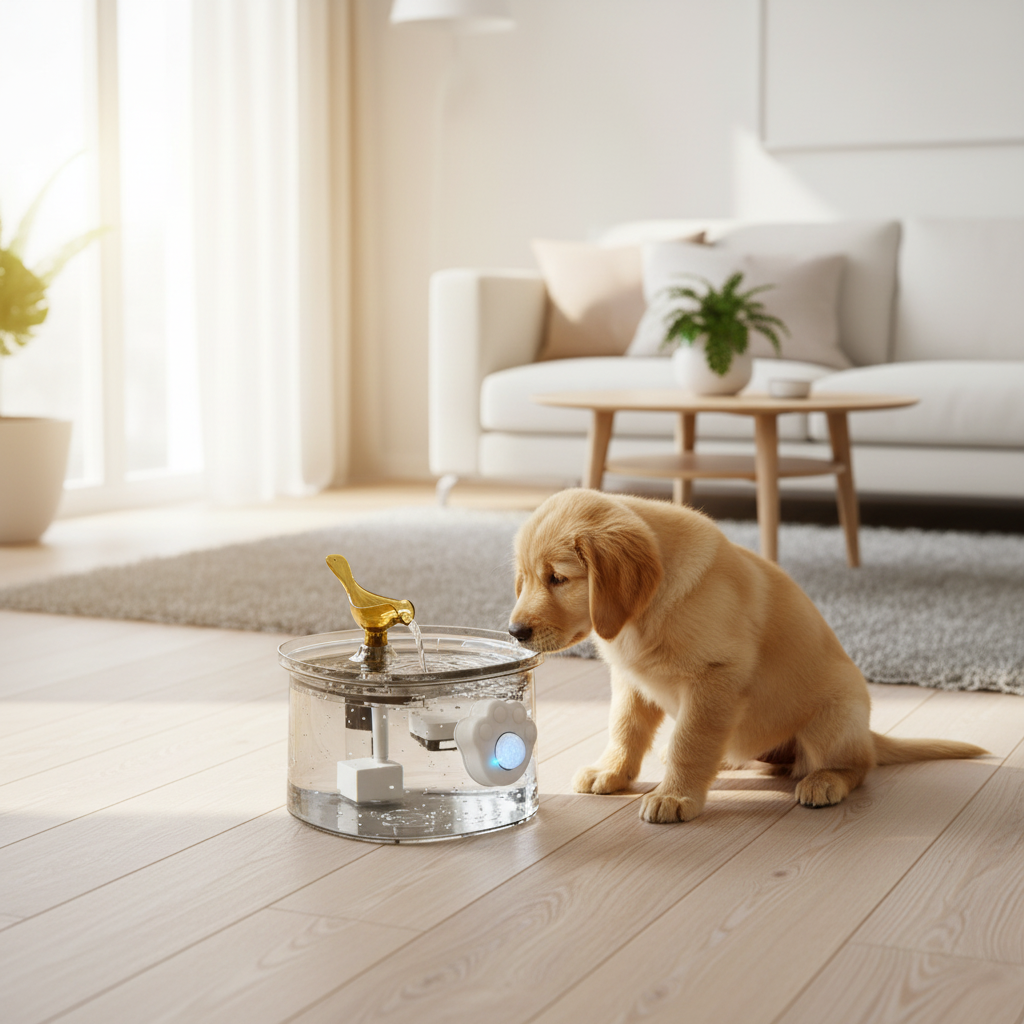 Infrared Pet Water Dispenser - Lifestyle 2