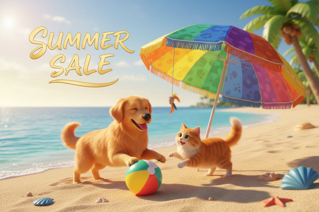 Summer Sale Banner - Pets